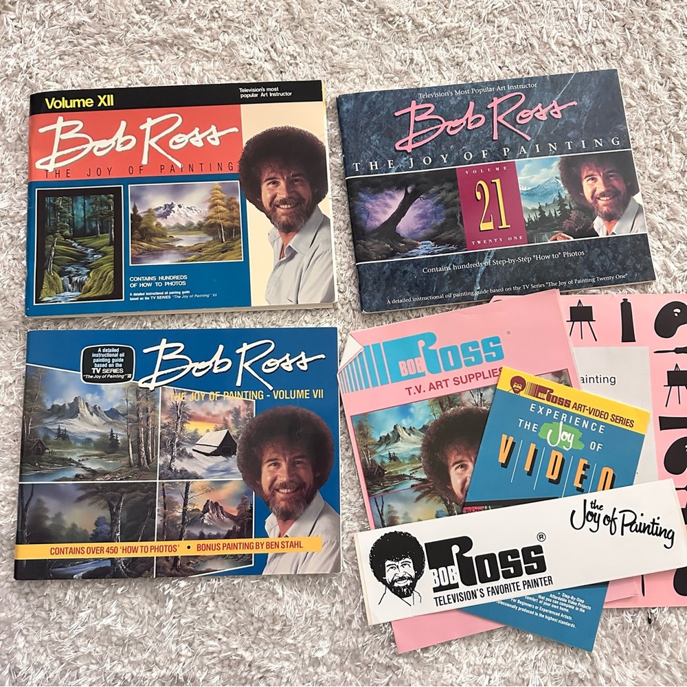 Bob Ross 'The Joy of Painting' books